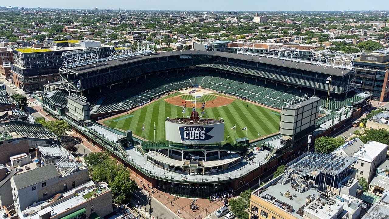 Chicago'da tarihî stadyumun tribünleri