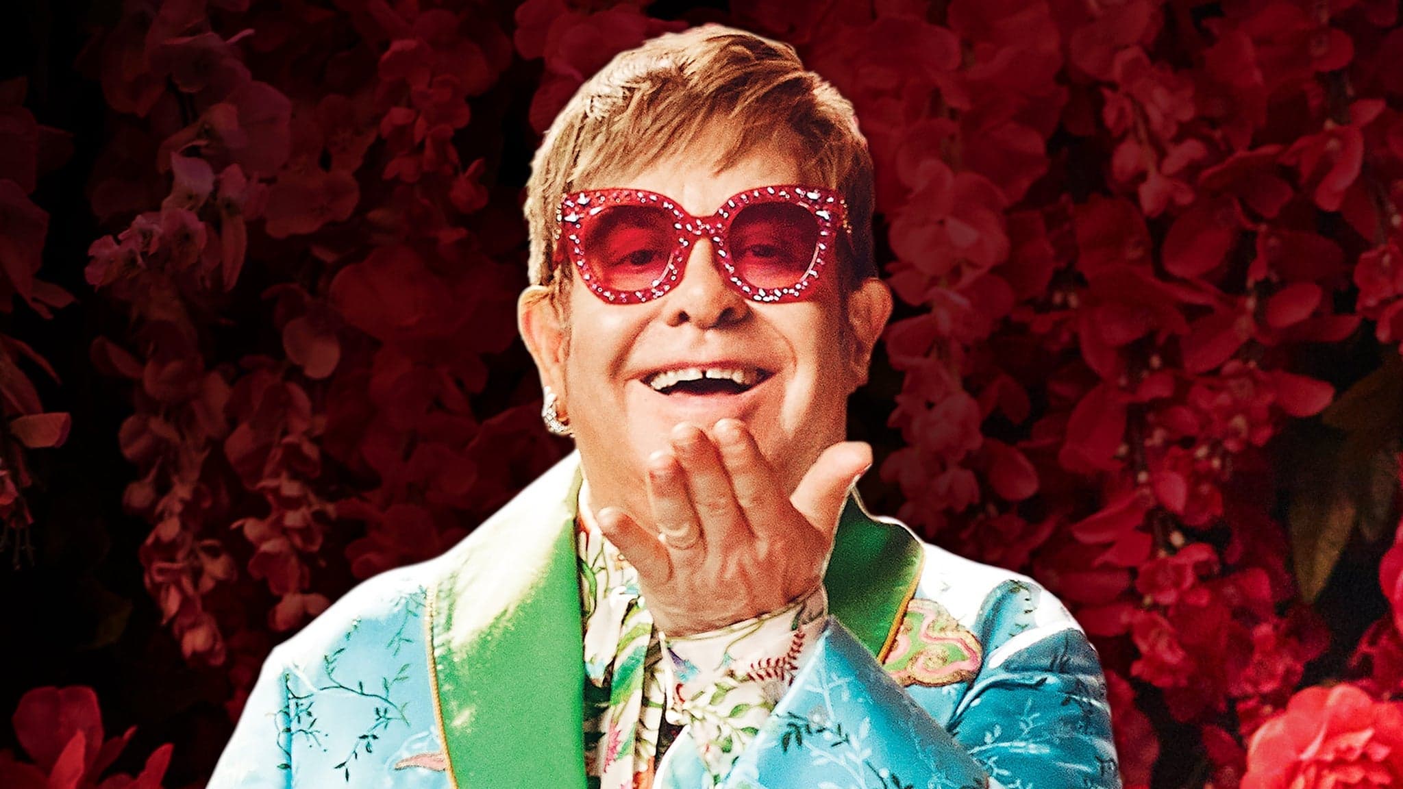 Elton John on stage