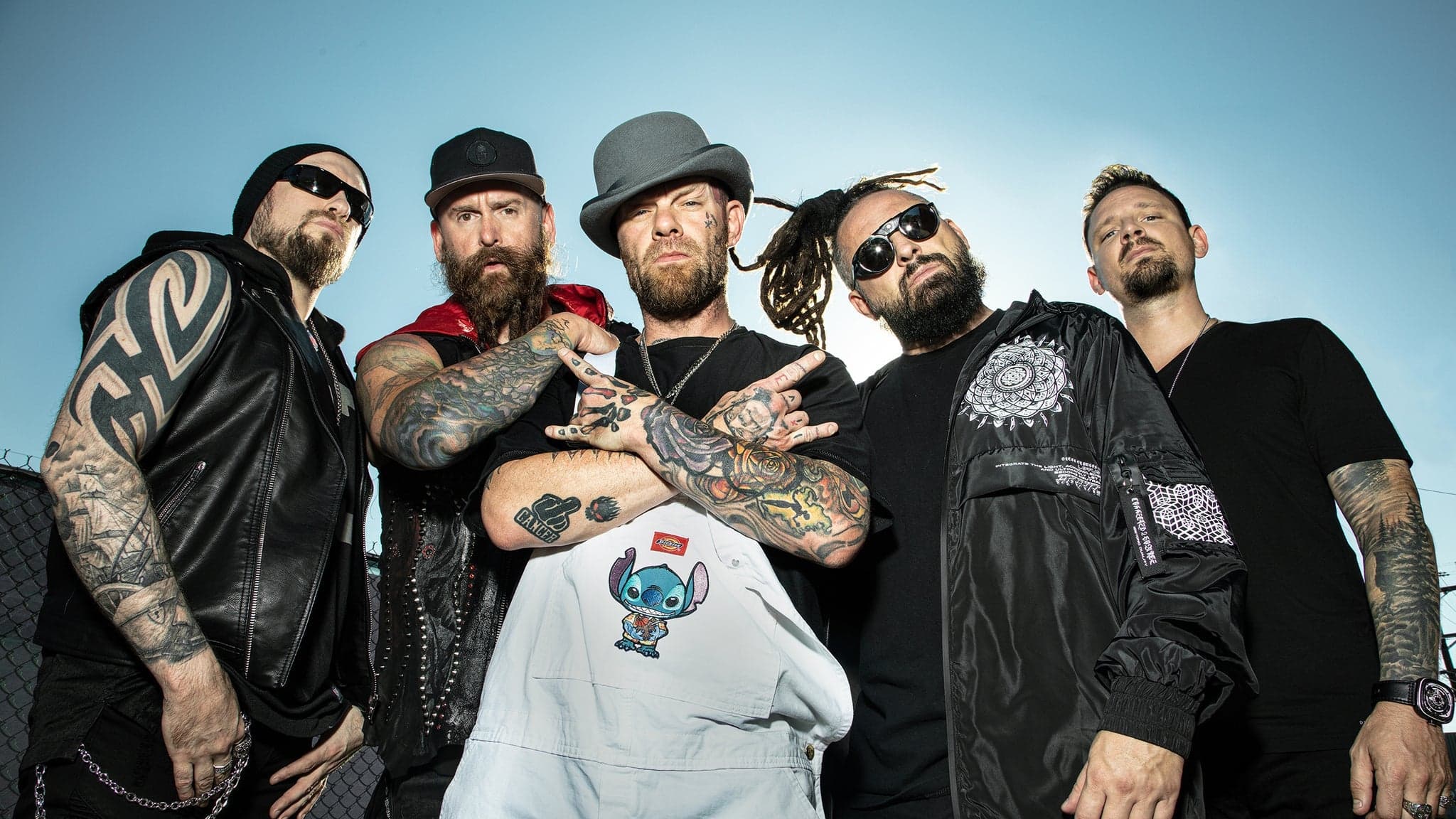 Five Finger Death Punch band promotional photograph
