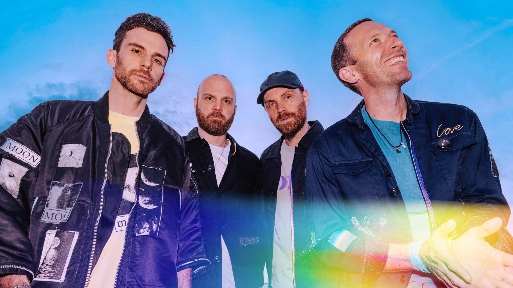 Coldplay on stage