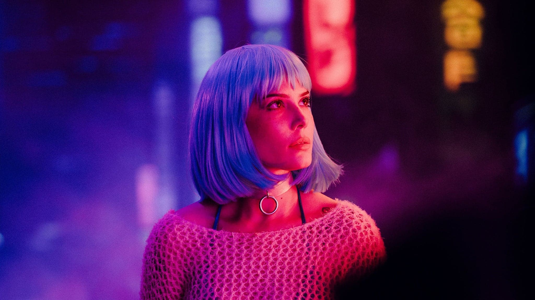 Halsey sahnede