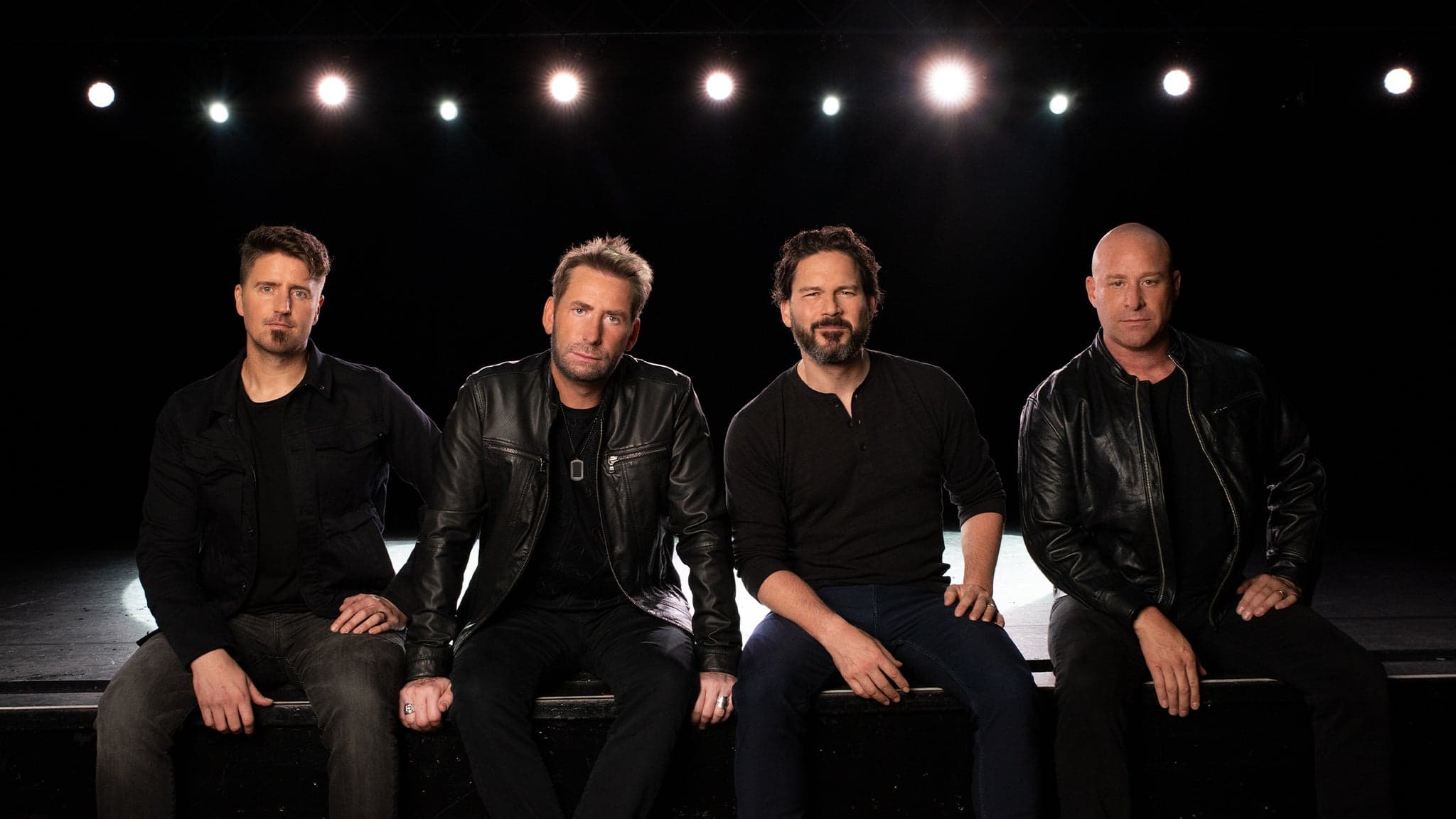 Nickelback band promotional photograph