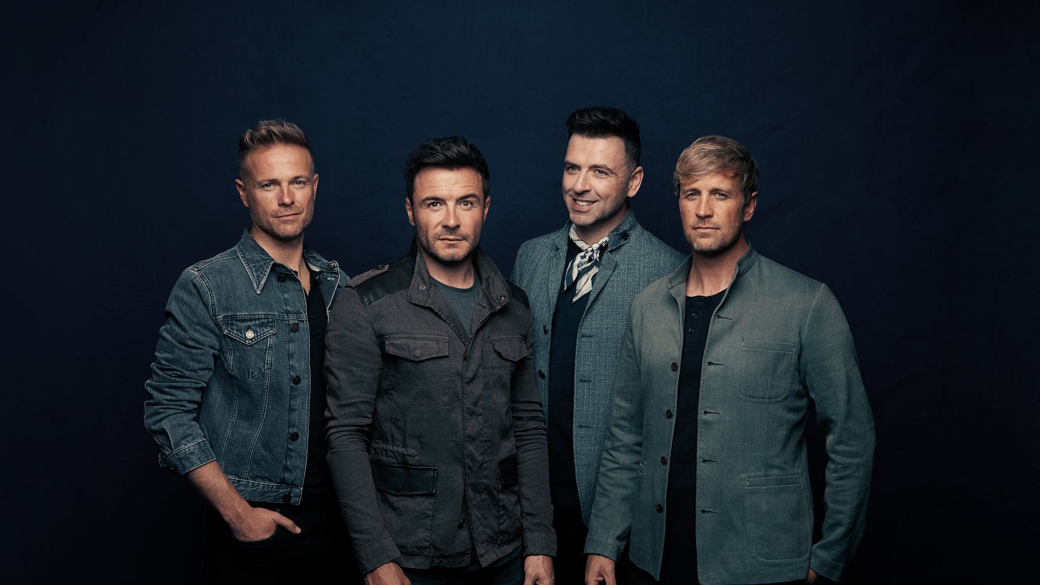 Westlife band promotional photograph