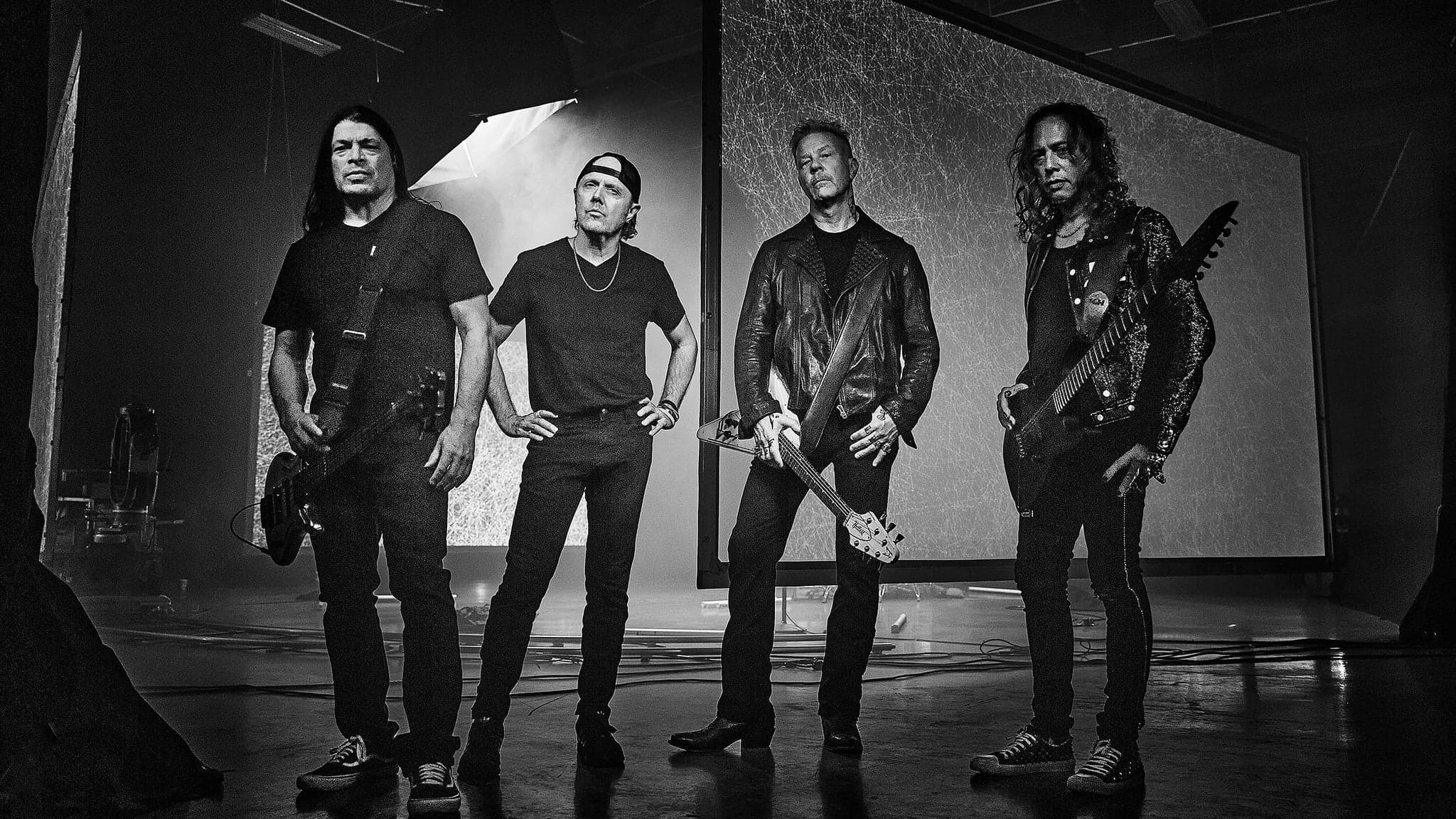 Metallica on stage