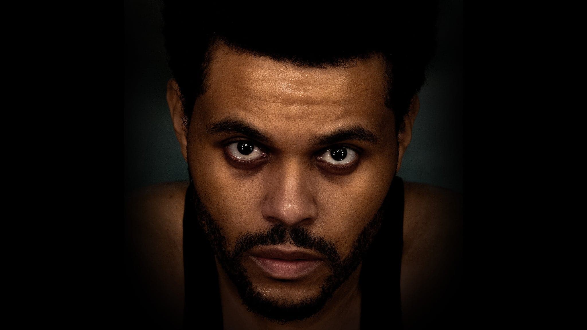 The Weeknd on stage