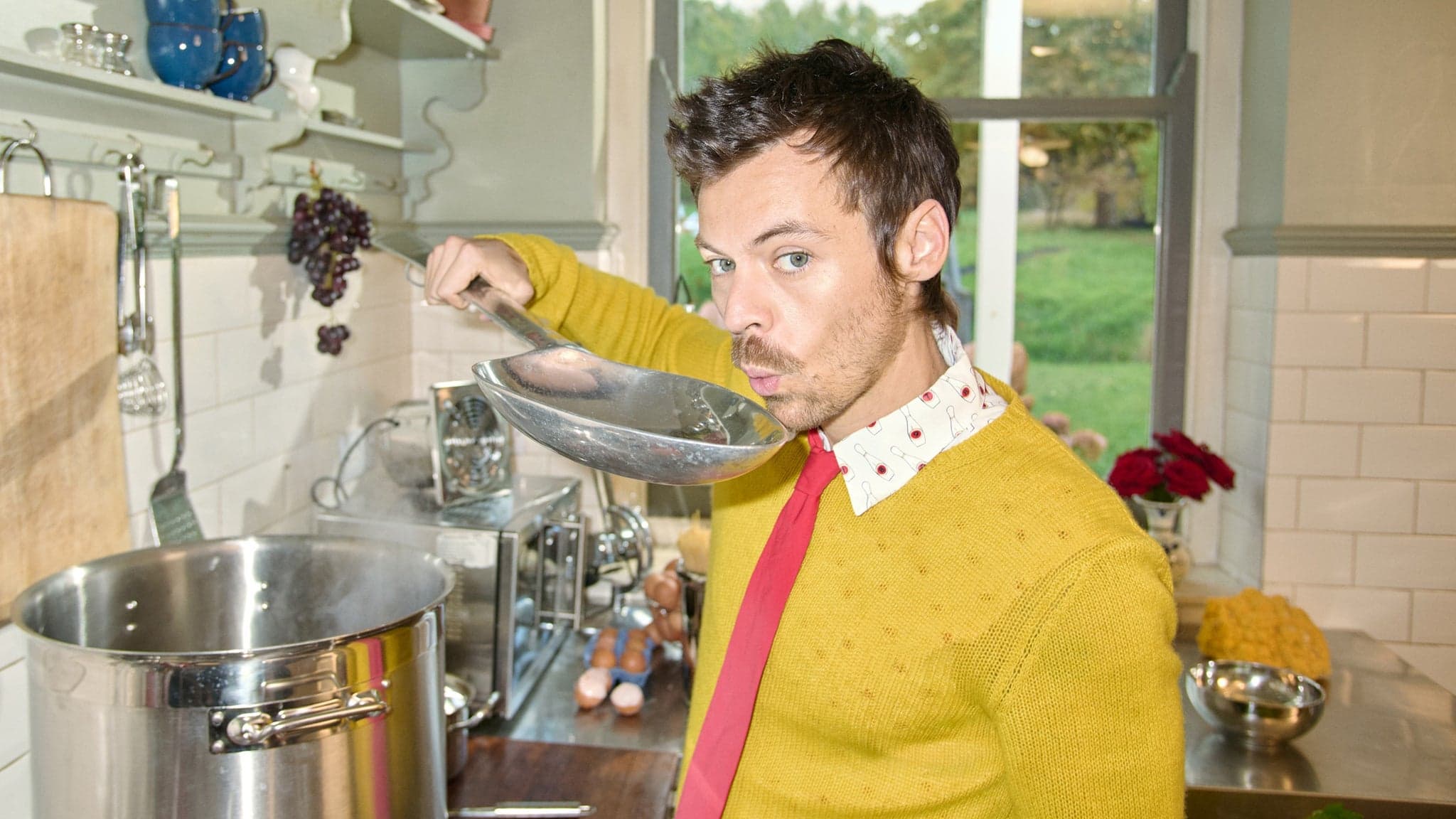 Harry Styles on stage