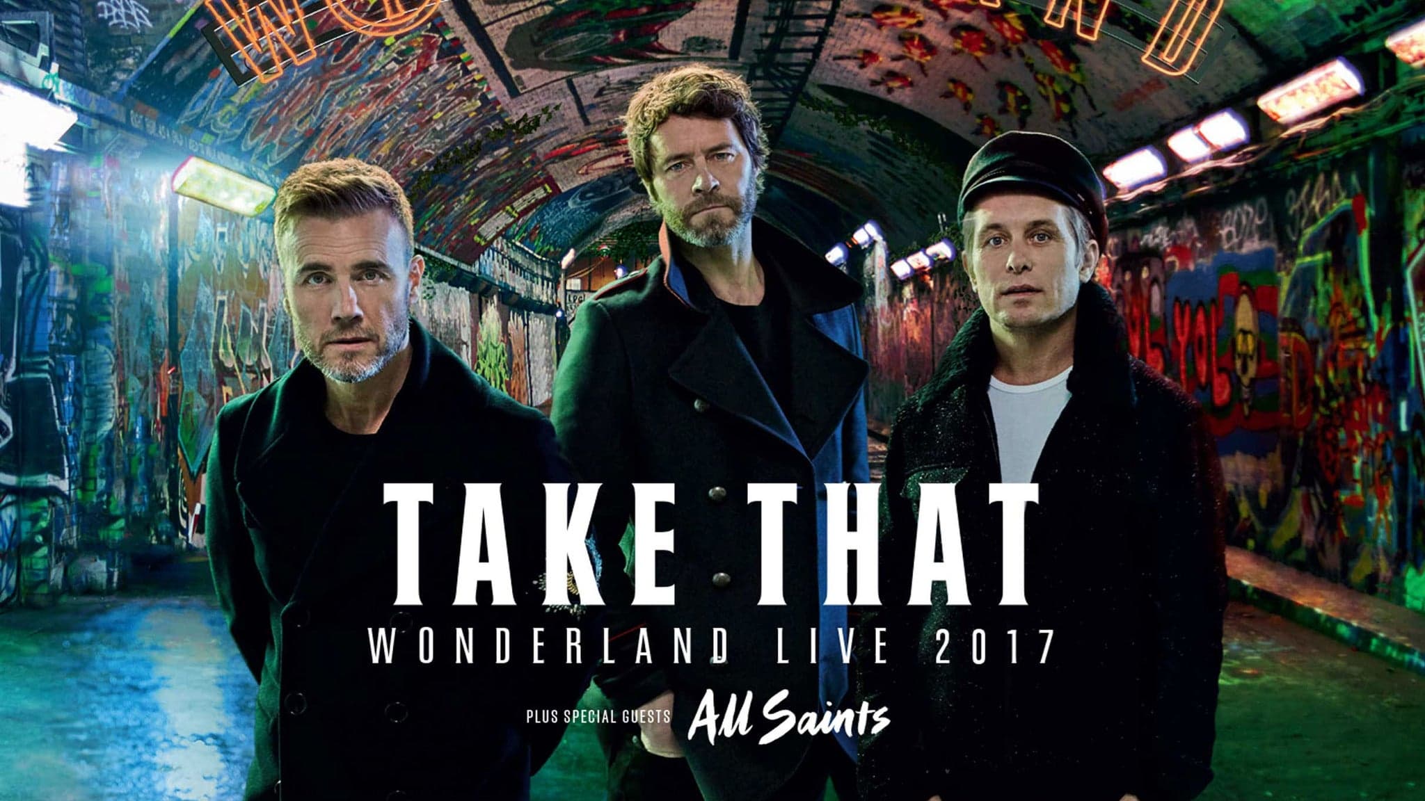 Take That band promotional photograph