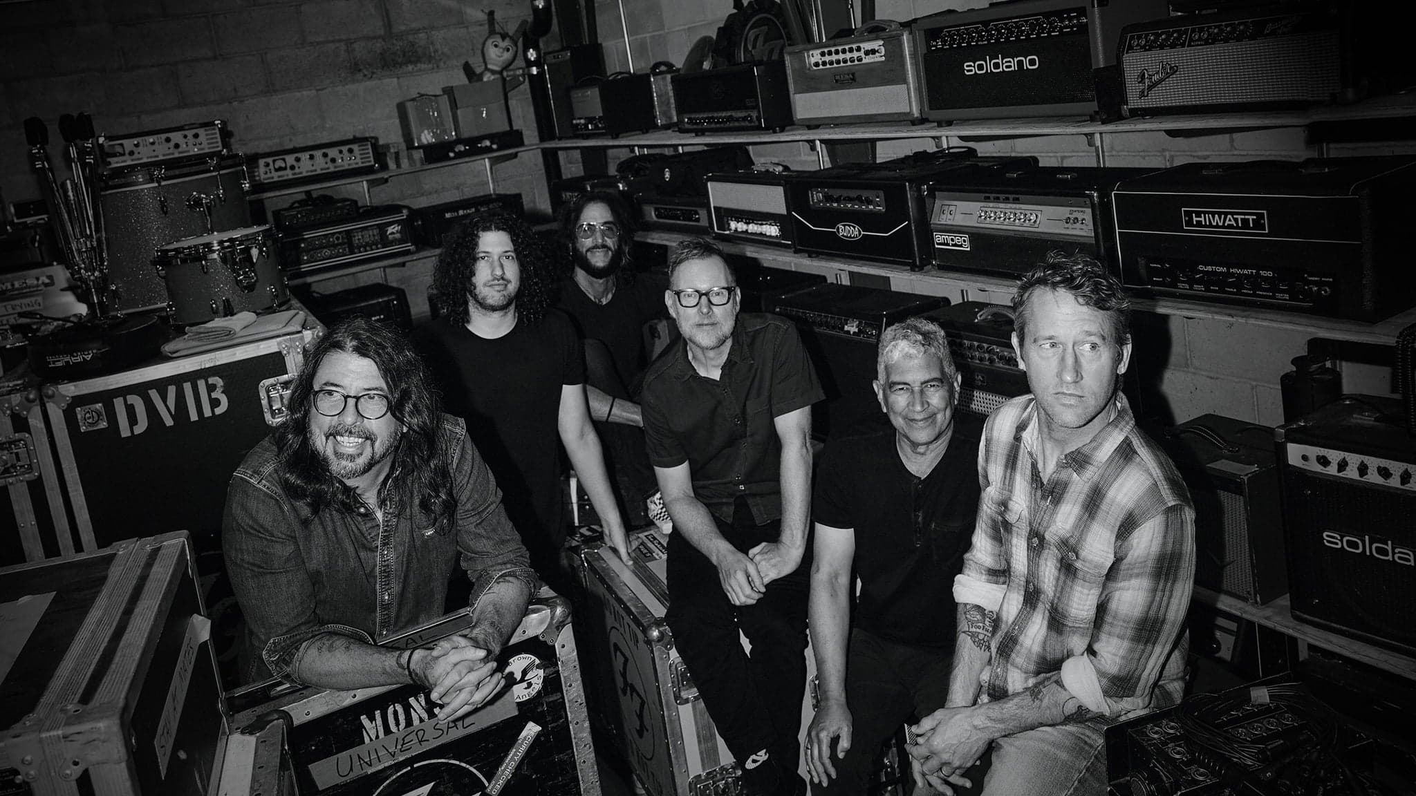 Foo Fighters on stage