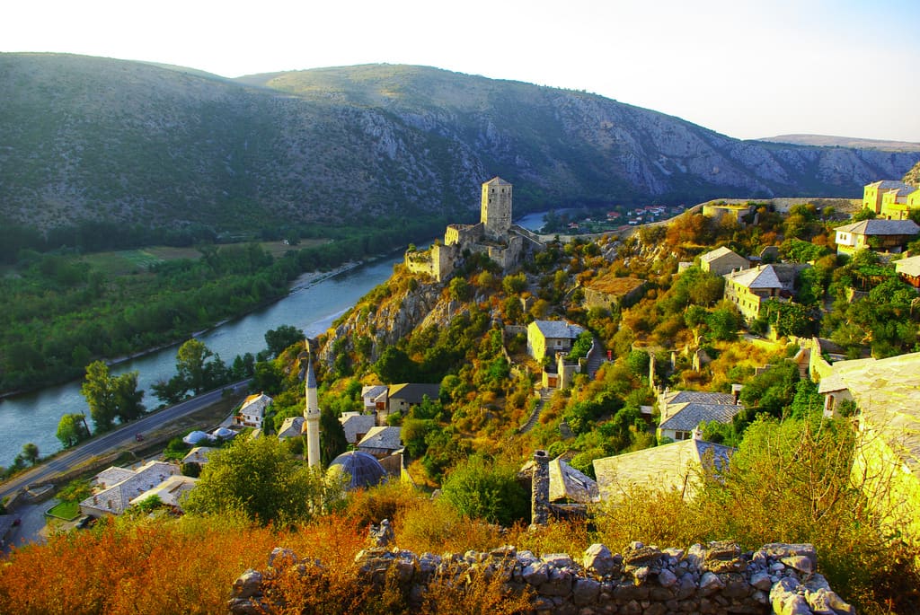 Počitelj taş evleri