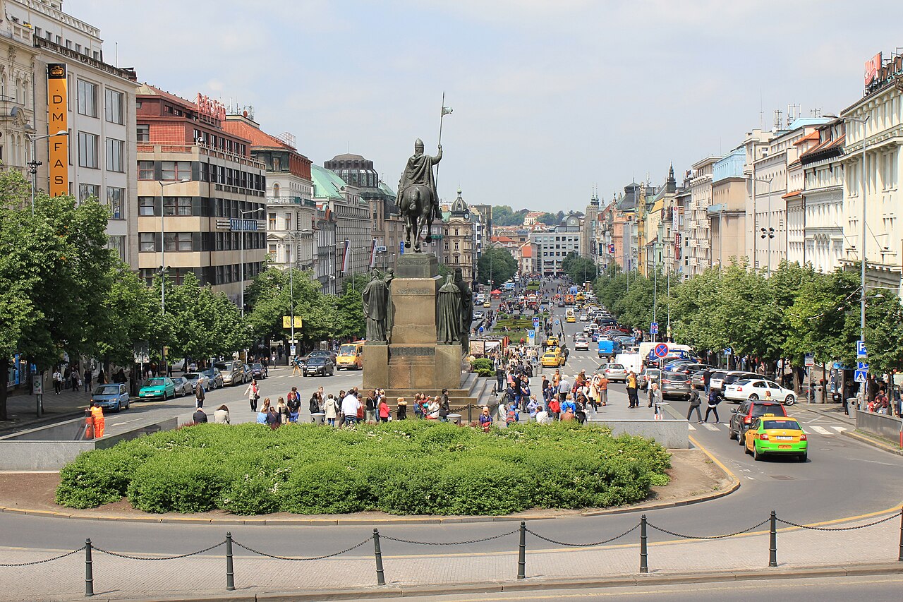 Wenceslas Meydanı, Prag