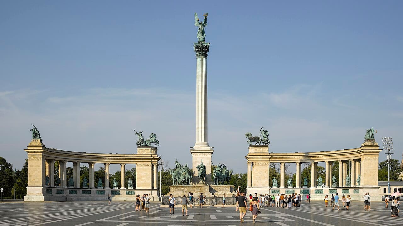 Hősök Tere, Budapeşte