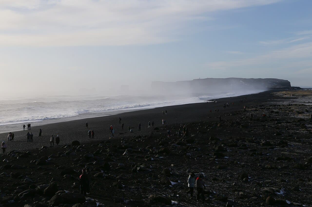 Reynisfjara Plajı, Vik