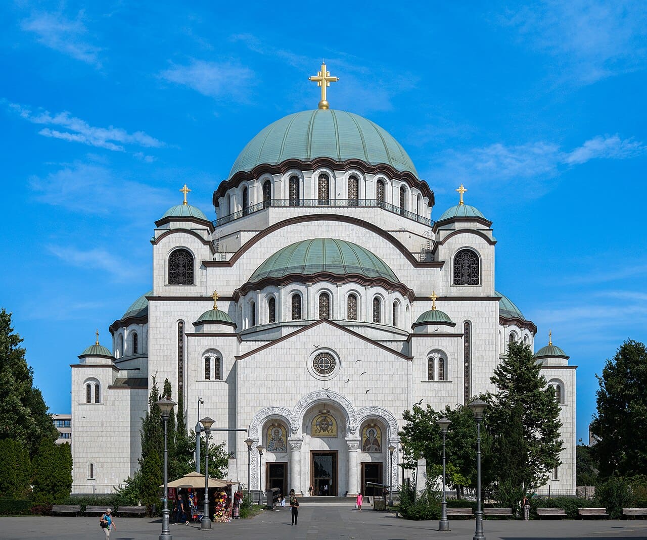 Aziz Sava Katedrali kubbesi