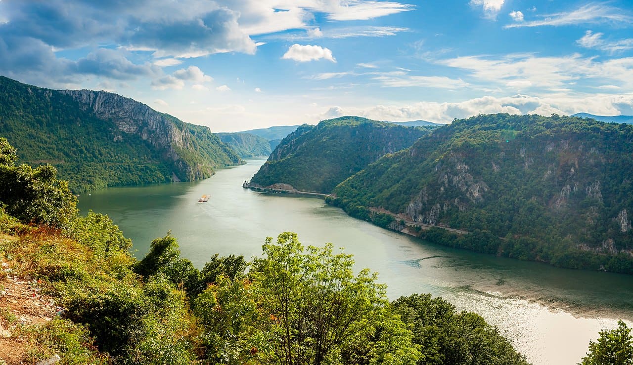 Đerdap kanyon manzarası
