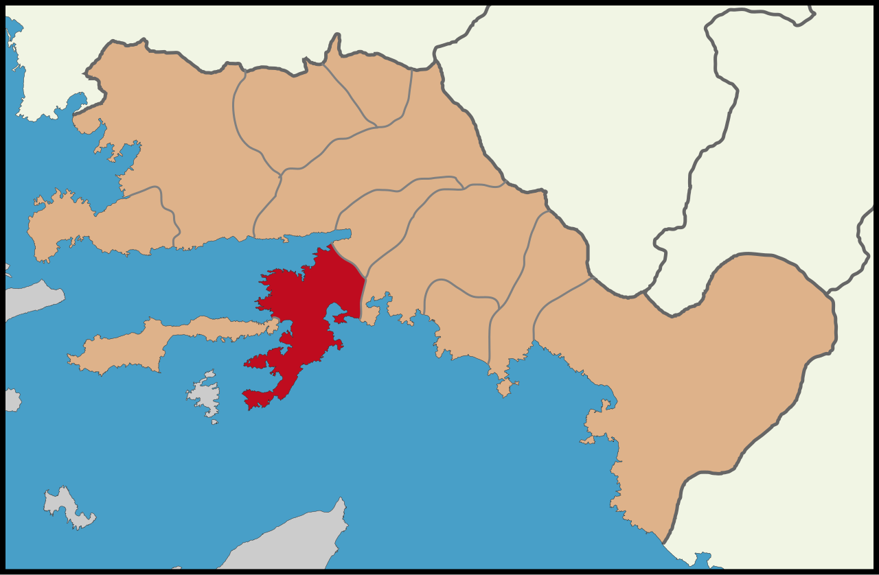 Marmaris limanı ve yatlar